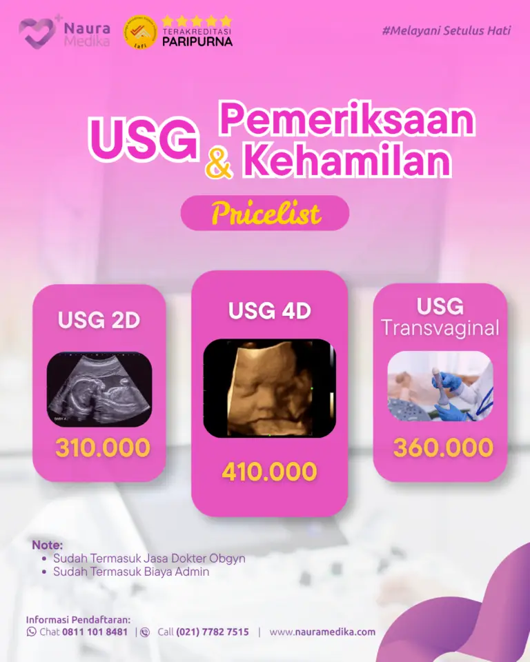 Promo Harga USG Klinik Naura Medika